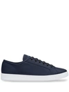 Prada Nylon Sneakers In Blue