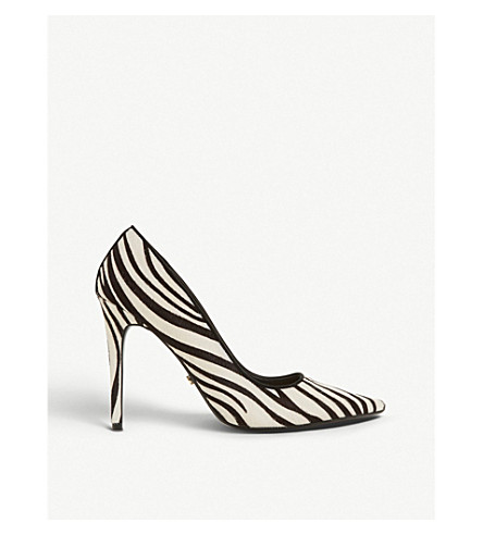 zebra print court shoes