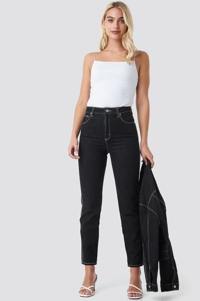 Abrand A 94 High Slim Jeans - Black In Mary J