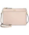 Kate Spade Cameron Street Clarise Leather Shoulder Bag - Pink In Warmvellum/gold