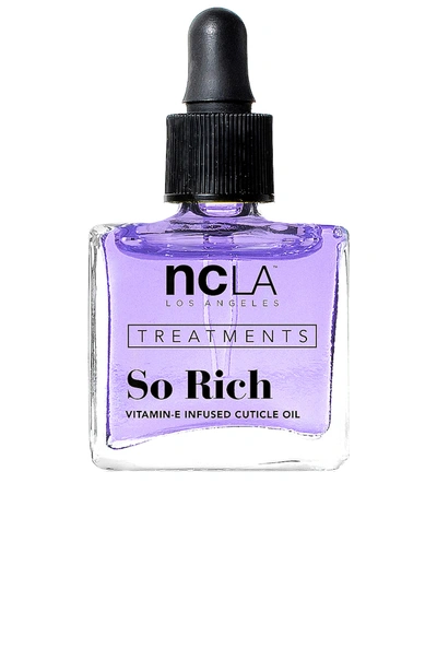 Ncla So Rich Vitamin-e Infused Cuticle Oil In Rose Petals