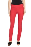 Nic + Zoe Wonderstretch Slim Leg Pants In Cosmo Red