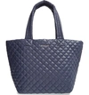 Mz Wallace Medium Metro Tote - Blue In Navy