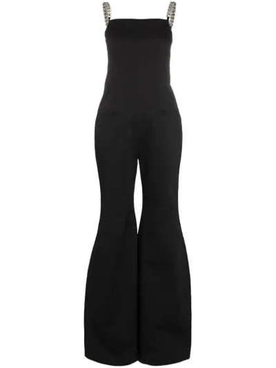 Aleksandre Akhalkatsishvili Jumpsuit Mit Ausgestelltem Bein In Black