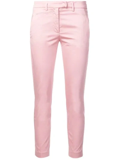 Dondup Skinny Trousers In Pink