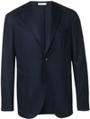 Boglioli Classic Tailored Blazer In Blue