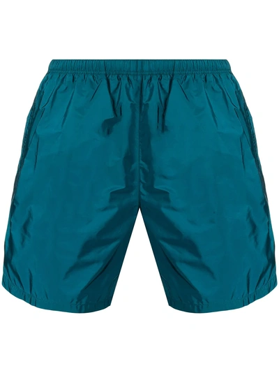 Prada Classic Swim Shorts In Blue