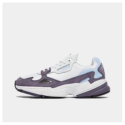 Adidas Originals Adidas Women's Originals Falcon Casual Shoes In White /  Purple | ModeSens