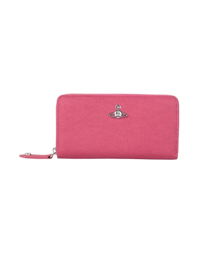 Vivienne Westwood Wallet In Fuchsia