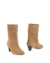Isabel Marant Étoile Ankle Boots In Camel
