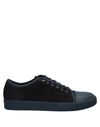 Lanvin Sneakers In Slate Blue