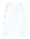 Chloé Knee Length Skirt In White