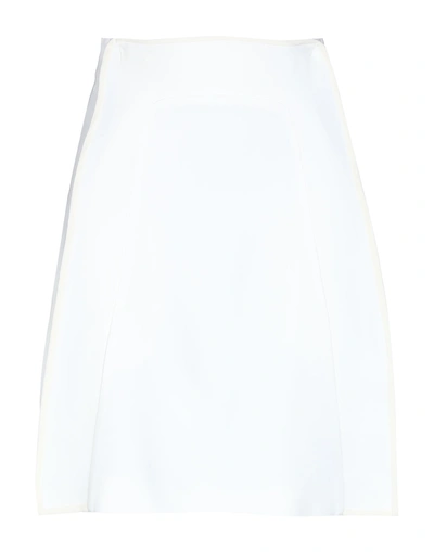 Chloé Knee Length Skirt In White