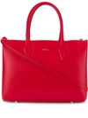 Lanvin Medium Tote Bag In Red