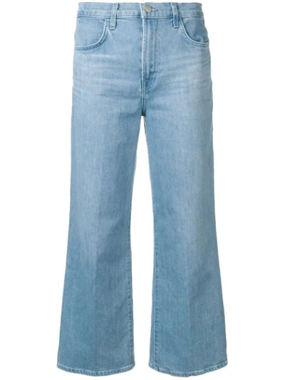 J Brand Cropped Joan Jeans In Blue
