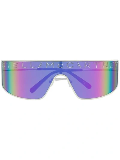 Stella Mccartney Rainbow Sunglasses In White