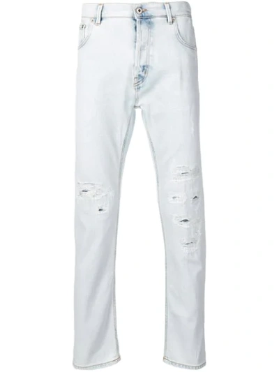 Dondup Carrot Fit Jeans In Blue