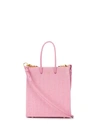 Medea Crossbody Tote Bag In Pink
