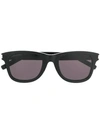 Saint Laurent Studded Sunglasses In Black