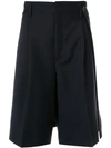 Jil Sander Wide-leg Shorts In Blue