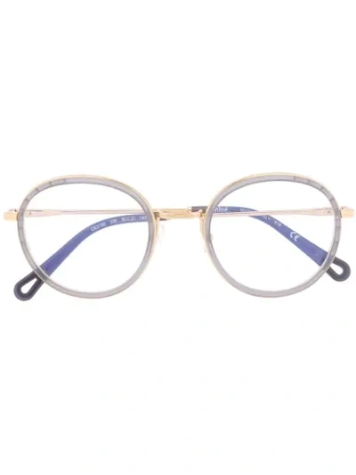 Chloé Round Glasses In 035