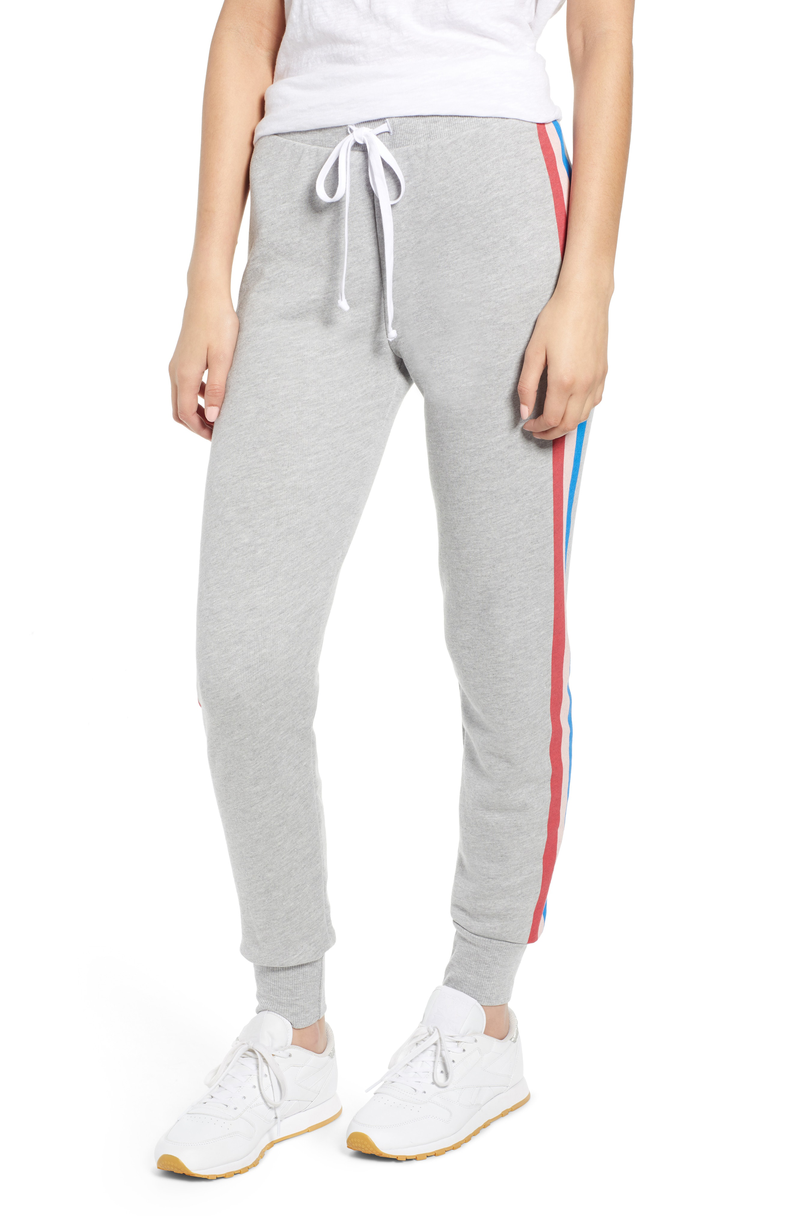 side stripe jogger pants