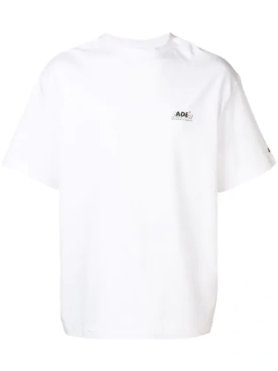 Ader Error White Synthesis T-shirt