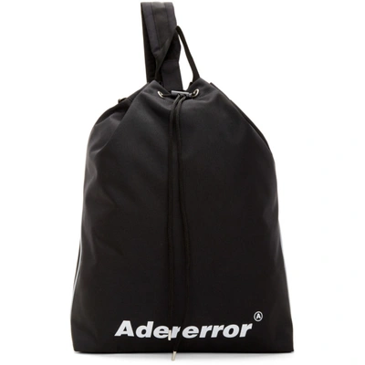 Ader Error Black Arrow Cross Backpack In Sc1 Black