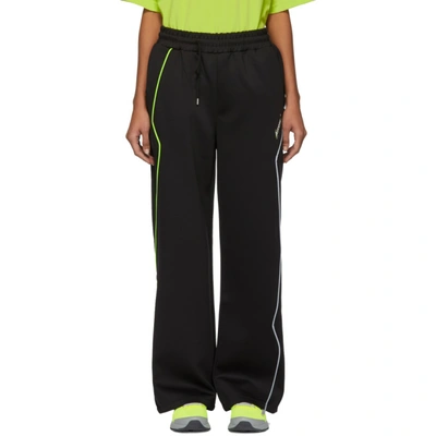 Ader Error Black Thunder Track Pants In Sc1 Black