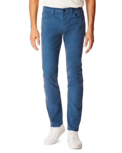 J Brand Men's Kane Straight-leg Lightweight Cotton-linen Pants In Blue