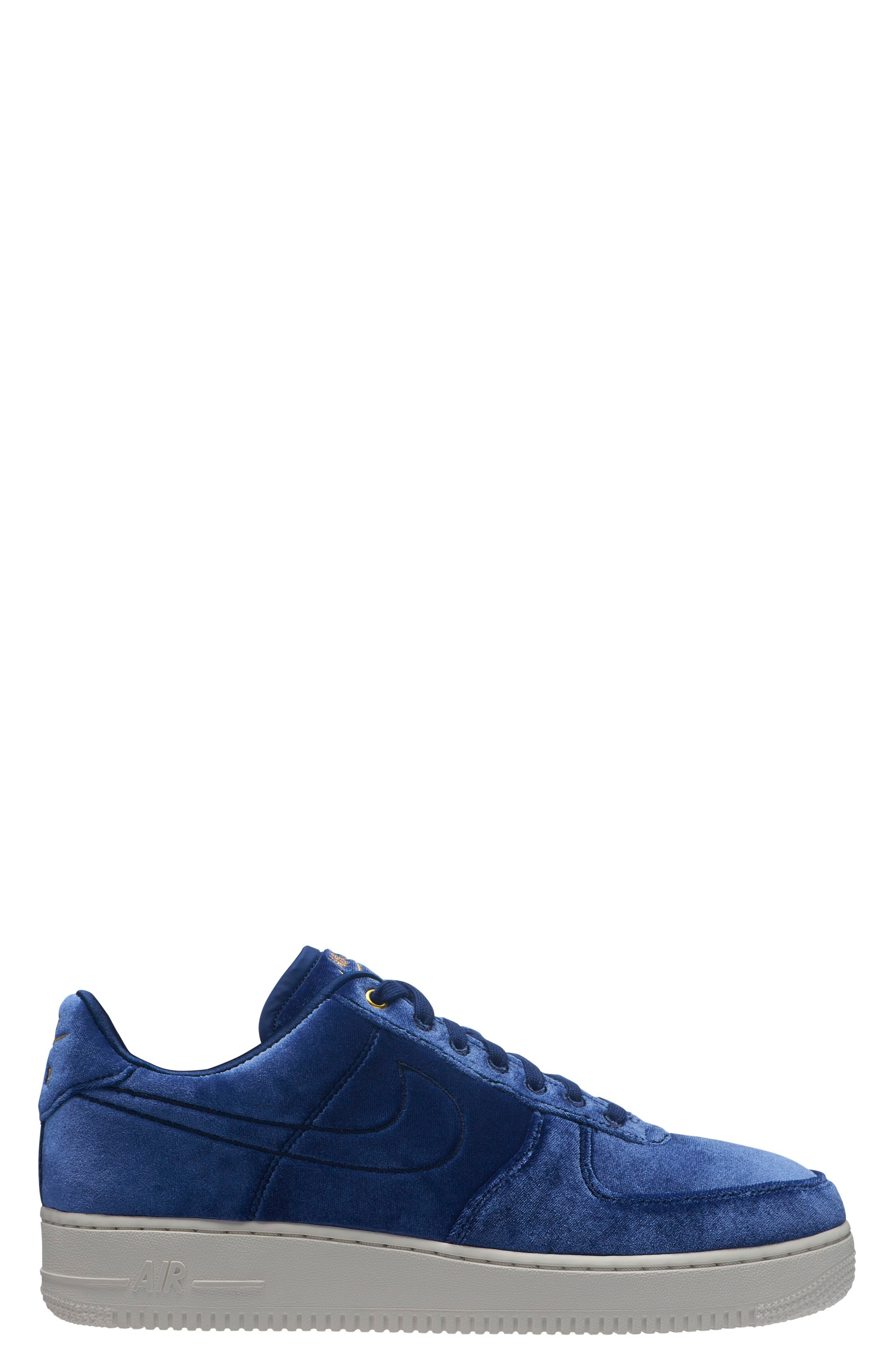 Air Force 1 '07 Premium 3 Sneaker in Blue Void Blue Void Gold Air Force 1 '07 Premium 3 Sneaker in Blue Void Blue Void Gold