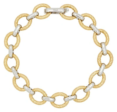 Chloé Wilson Necklace In Silver - Gold