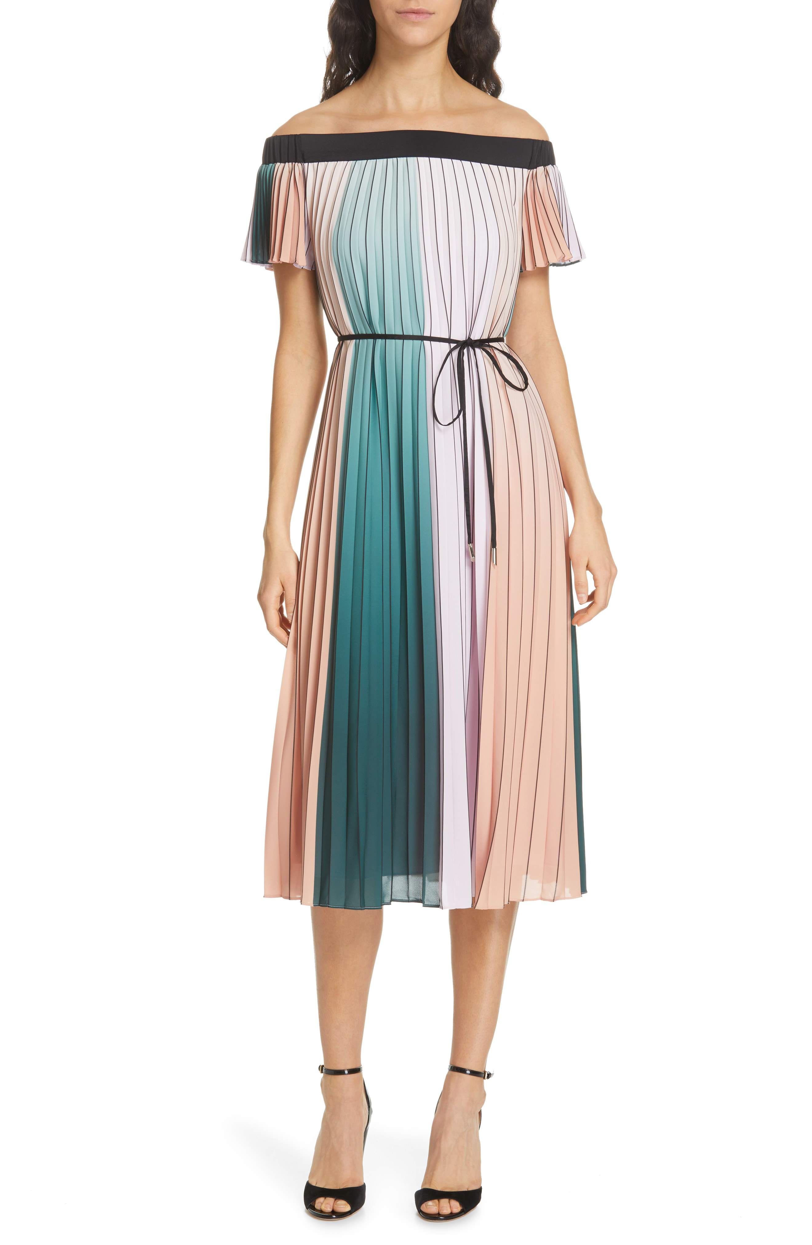 ted baker color block dress