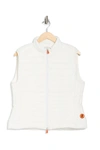 Save The Duck Quilted Packable Vest In 1301 Cocon