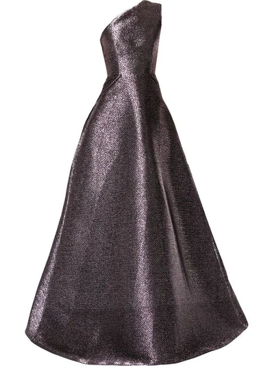 Alex Perry Auden Gown In Purple