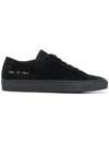 Common Projects Original Achilles Low-top Suede Sneakers In Black