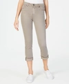 Kut From The Kloth Amy Crop Straight Leg Jeans In Moss