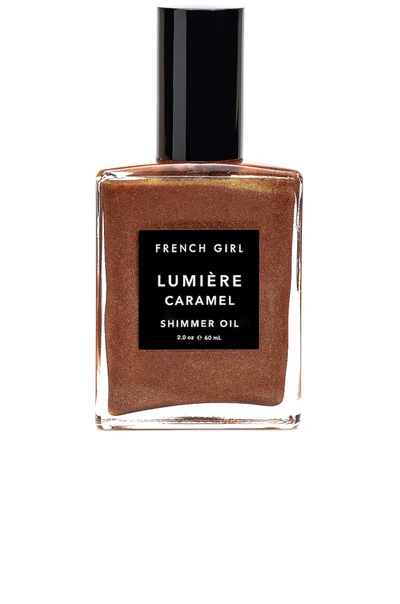 French Girl Lumiere Caramel Shimmer Oil, 2-oz. In Mediumbrow