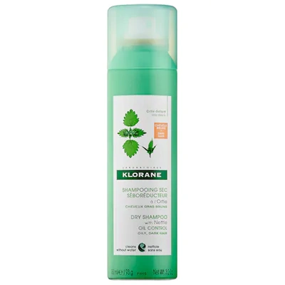 Klorane Dry Shampoo With Nettle For Dark Hair 3.2 oz/ 150 ml