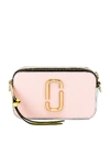 Marc Jacobs Snapshot Leather Camera Bag In Blush Multi/gold