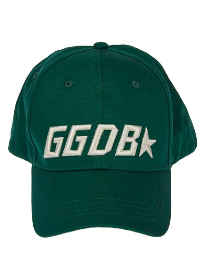 Golden Goose Ggdb Logo Cap In Green