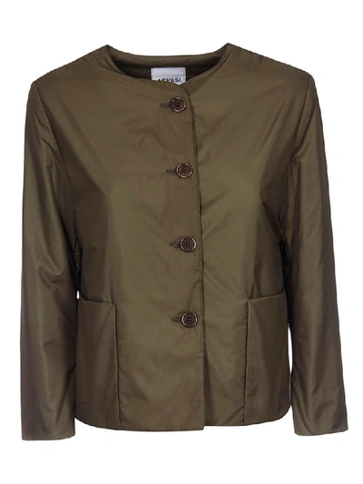 Aspesi Button-up Jacket In Green