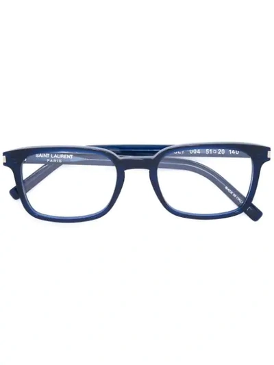 Saint Laurent 'sl 7' Glasses In Blue