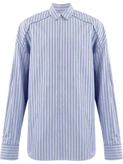 Juunj Striped Shirt In Blue