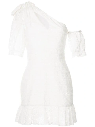We Are Kindred Sookie Asymmetric Dress In White