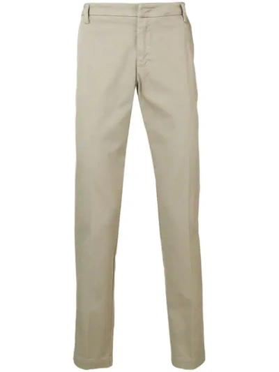 Entre Amis Classic Chinos In Neutrals