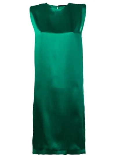 Haider Ackermann Sleeveless Midi Dress In Green