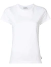 Balenciaga Oversize Small Logo T-shirt In White