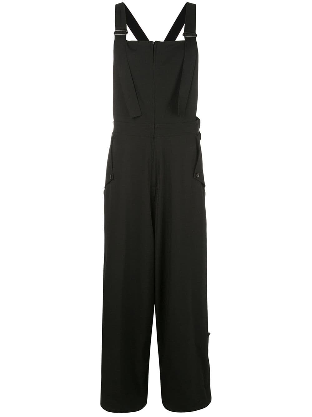 Yohji Yamamoto Worker Jumpsuit - Black | ModeSens