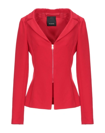 Pinko Suit Jackets In Red